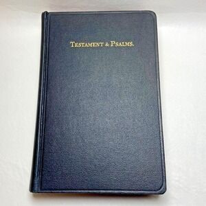 New Testament & Psalms King James Version Large Print Bible KJV  Vintage‎